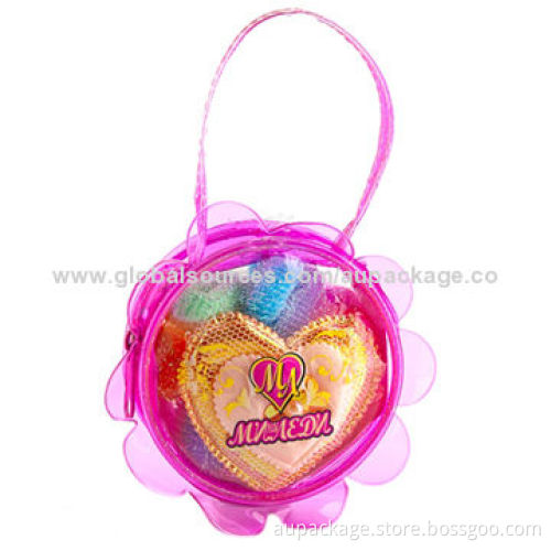 Fashionable PVC Handbag for Jewelry or Fashionable Hair Accessories Package